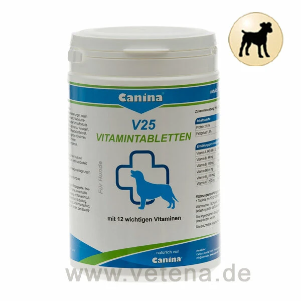 Canina V25 Vitamintabletten 3 Canina V25 Vitamintabletten
