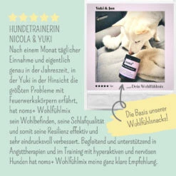 Noms+ Wohlfühlsnacks Für Hunde -Tier Futter Profi Geschaft nomsplus wohlfuehltabs hund katze 18