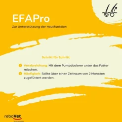 ReboVet EFAPro Für Hunde & Katzen -Tier Futter Profi Geschaft rebopharm efapro3