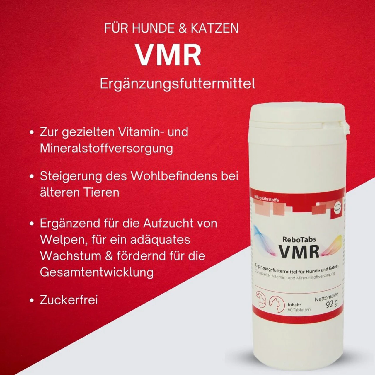 ReboTabs VMR Für Hunde & Katzen 4 ReboTabs VMR Für Hunde & Katzen – Bild 2