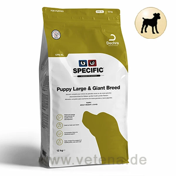 Specific Puppy Large & Giant Breed CPD-XL Trockenfutter Für Hunde 3 Specific Puppy Large & Giant Breed CPD-XL Trockenfutter Für Hunde